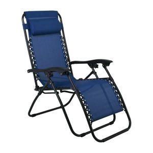 Καρέκλα Πτυσσόμενη Super Relax Μπλε 2 Τεμάχια - Ε618,2