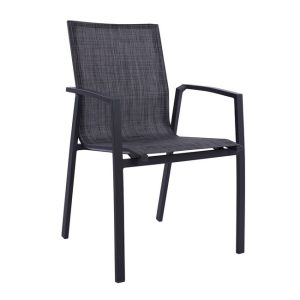 ΠΟΛΥΘΡΟΝΑ ΑΛΟΥΜΙΝΙΟΥ HM5273.02 ΑΝΘΡΑΚΙ ΜΕ ΓΚΡΙ PVC 57x62x89cm