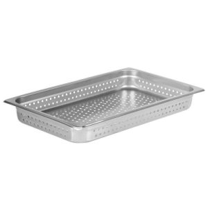 Ταψί Inox Διάτρητο 6,5cm Βάθος GN1/1 - 1 Τεμάχιο