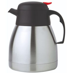 Κανάτα Θερμός Inox με Πλαστικό Καπάκι 1L