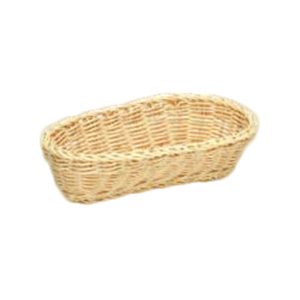 Ψωμιέρα στενόμακρη Rattan 23x9 cm | 8 cm | 76-301