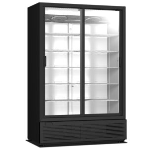 Crystal Κάθετη Διπλή Βιτρίνα Συντήρησης 1129L - CRS 1200