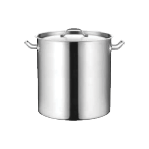 Μαρμίτα Inox με Καπάκι 40x40cm 50L