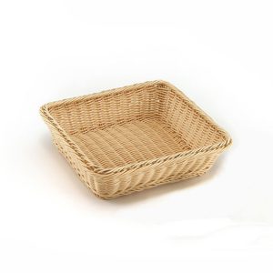Καλάθι Ψωμιού Polyrattan Τετράγωνο | NTC02-23