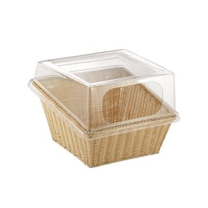 Καλάθι για Φρατζόλες & Παξιμάδια Extra Large Polyrattan | NTC10-43 (Χωρίς Καπάκι)