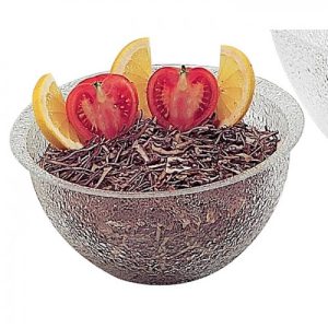 Bowl Σαλάτας Διαφανές Plexiglass Φ30x20cm ύψος | KSB01-30