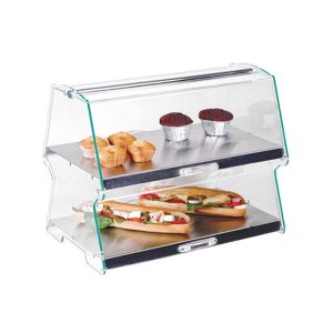 Μοντέρνα Βιτρίνα με ανακλεινόμενες πόρτες 2 επιπέδων - VRP01-2P