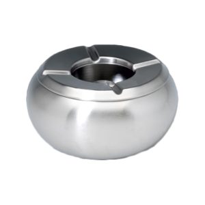 Σταχτοδοχείο Inox Αντιανεμικό 10,6cm 1 Τεμάχιο