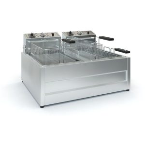 Φριτέζα Διπλή Τριφασική ΤΧ26 (2x10Lt-13Lt)