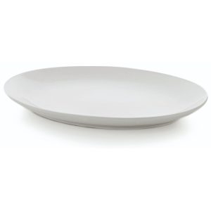 Οβάλ Πιατέλα από Λευκή Πορσελάνη Soley 25x17,5cm 6 Τεμάχια