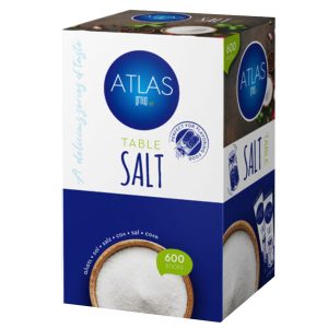 Αλάτι Stick Μερίδα Atlas 0,7gr 600 Τεμάχια