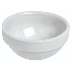 Bowl Στοιβαζόμενο από Πορσελάνη Λευκή 7cm 1 Τεμάχιο - Κωδ. 60-053407
