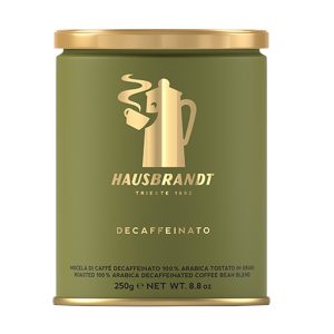 Espresso Decaffeinato Hausbrandt Tin Αλεσμένος 250gr