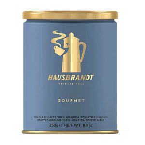 Espresso Gourmet Hausbrandt Tin Αλεσμένος 250gr