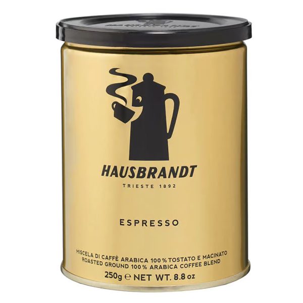 Espresso Hausbrandt Tin Αλεσμένος 250gr