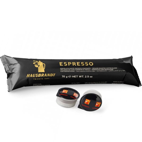 Espresso System Hausbrandt Pods Πλαστικά για Guzzini 10 Τεμάχια 1.jpg