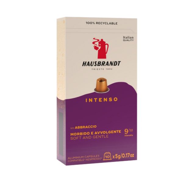 Hausbrandt Intenso Nespresso Κάψουλες 10 Τεμάχια