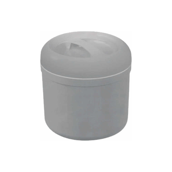 Icebox 10lt silver vekrakos