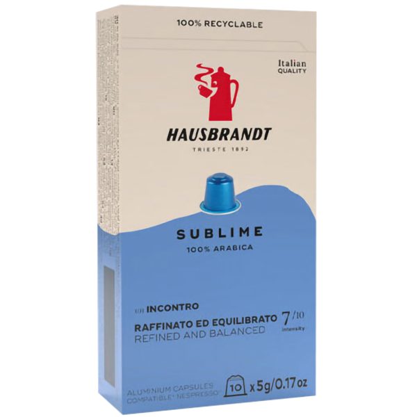 Hausbrandt Sublime Nespresso κάψουλες
