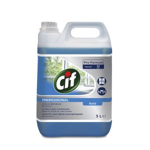 Cif Pro Formula Υγρό Τζαμιών - Πολυκαθαριστικό Επιφανειών 2x5L - Κωδ. 08-159-115