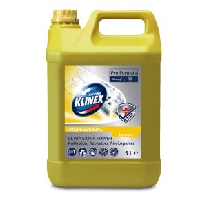 Klinex Ultra Παχύρρευστη Χλωρίνη με Άρωμα Λεμόνι 5L