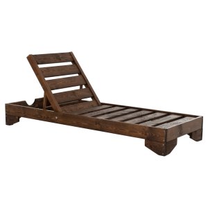 ΞΑΠΛΩΣΤΡΑ ΞΥΛΙΝΗ ΠΑΡΟΣ ΚΑΡΥΔΙ 200x75x24cm HM5435.01
