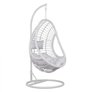 ΚΡΕΜΑΣΤΗ ΠΟΛΥΘΡΟΝΑ ΦΩΛΙΑ CALLIE HM5541.03 ΜΕ ΛΕΥΚΟ WICKER & ΜΑΞΙΛΑΡΙΑ Φ95Χ195Υ εκ.