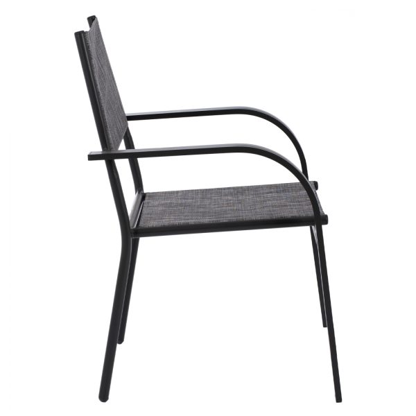 ΠΟΛΥΘΡΟΝΑ ΑΛΟΥΜΙΝΙΟΥ PRESLEY ΓΚΡΙ HM5765.01 TEXTILINE ΓΚΡΙ 57x58x88 εκ.