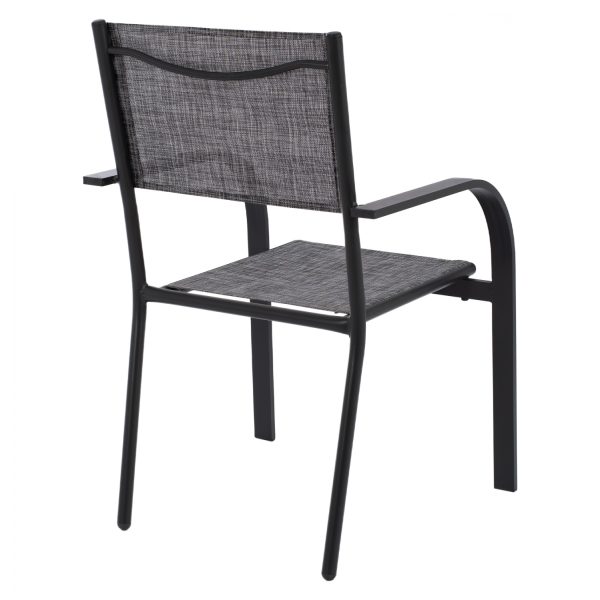 ΠΟΛΥΘΡΟΝΑ ΑΛΟΥΜΙΝΙΟΥ PRESLEY ΓΚΡΙ HM5765.01 TEXTILINE ΓΚΡΙ 57x58x88 εκ.