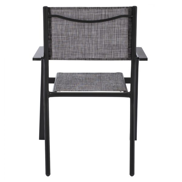 ΠΟΛΥΘΡΟΝΑ ΑΛΟΥΜΙΝΙΟΥ PRESLEY ΓΚΡΙ HM5765.01 TEXTILINE ΓΚΡΙ 57x58x88 εκ.