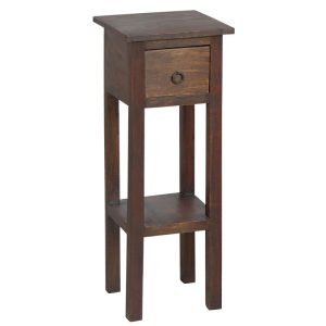 CLASSIC Stand - Τραπεζάκι Βοηθητικό H.65cm - 1 Συρτάρι