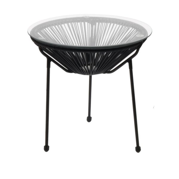 Rattan Μαύρο