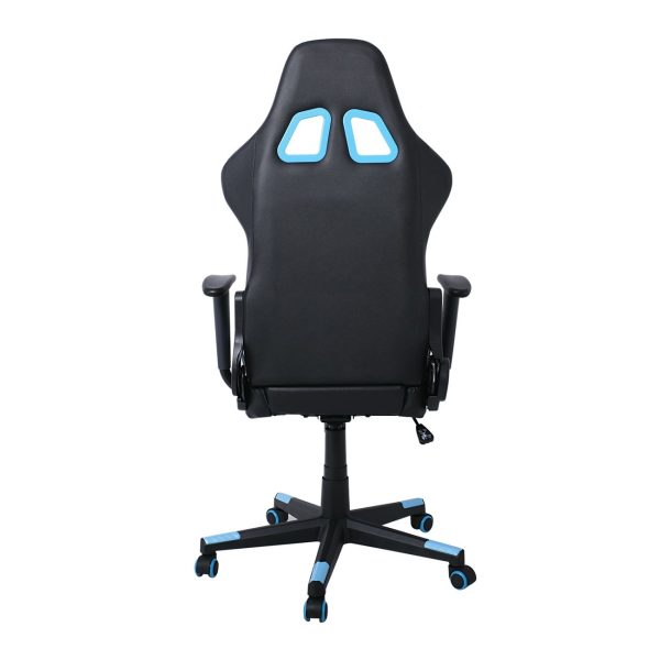 BF9150 Gaming Πολυθρόνα Γραφείου, Ανάκλιση Πλάτης έως 90°, Pu Μαύρο - Μπλε