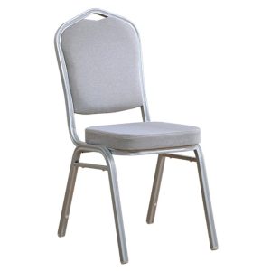 HILTON Καρέκλα Μέταλλο Βαφή Silver