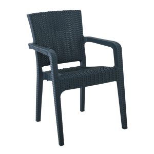 LORA Πολυθρόνα Κήπου Στοιβαζόμενη