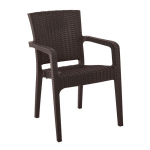 LORA Πολυθρόνα Κήπου Στοιβαζόμενη