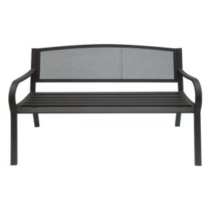 PANGO Παγκάκι Μέταλλο Βαφή Μαύρο