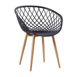 REX Πολυθρόνα Μέταλλο Βαφή Φυσικό