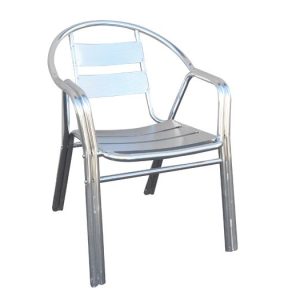 SILVER-II Πολυθρόνα Dining Αλουμινίου