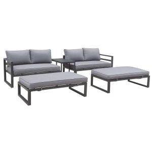 ORBEA Set Καθιστικό Κήπου ALU Ανθρακί