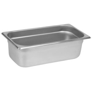 Λεκάνη Inox 10cm Βάθος GN1/3 - 1 Τεμάχιο