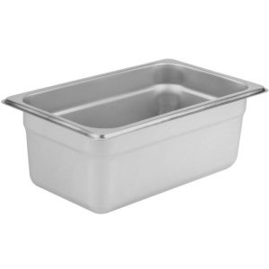 Λεκάνη Inox 10cm Βάθος GN1/4 - 1 Τεμάχιο