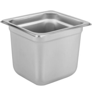 λεκάνη Inox 15cm Βάθος GN1/6 - 1 Τεμάχιο
