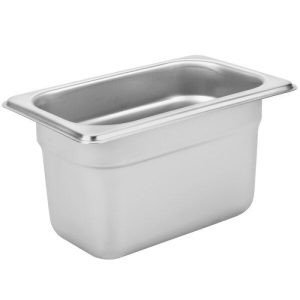 Ταψί Inox 10cm Βάθος GN1/9 - 1 Τεμάχιο