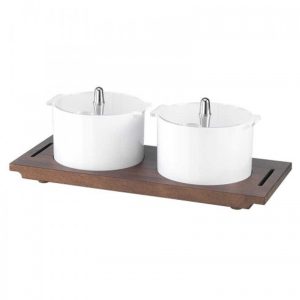 Vario Organizer Μπουφέ με Βάση από Λακαρισμένη Οξιά 2x1,3L - 3x1,3L