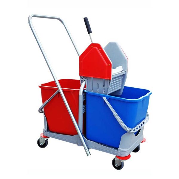 Ostria Καρότσι Σφουγγαρίσματος Διπλό 2x25L