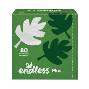 Endless Χαρτοπετσέτες Λευκές 20x30cm 1ply 32x100 Φύλλα