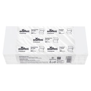 Endless Ζικ Ζακ Χαρτοπετσέτες 1ply 20x200 Φύλλα