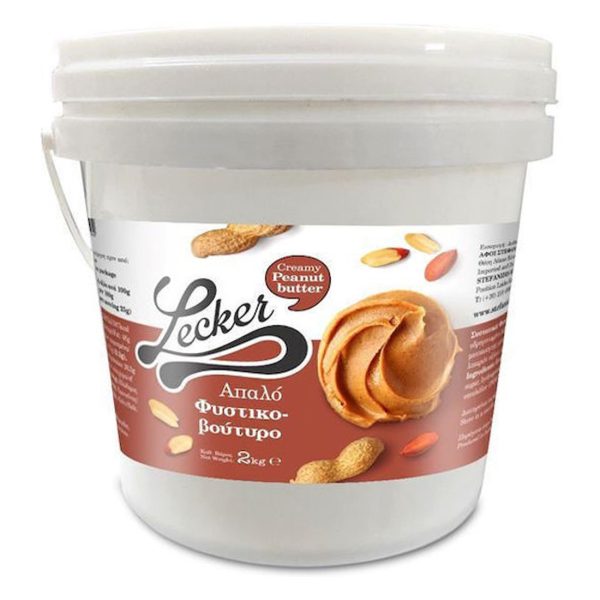 Φυστικοβούτυρο Απαλό Lecker 2kg
