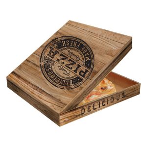 Κουτί Πίτσας Wood 26x26x4,2cm 100 Τεμάχια
